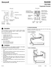 Honeywell RLV430 Guia Del Usuario