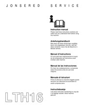 Jonsered LTH16 Manual De Las Instrucciones