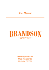 Brandson Equipment 301480 Manual Del Usuario