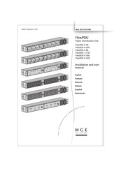 MGE UPS Systems FlexPDU 6 UNI Manual De Instalación Y Usuario