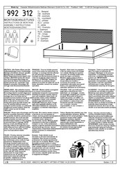 Oeseder Möbelindustrie 992 312 Instructions De Montage