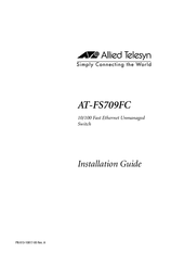 Allied Telesyn AT-FS709FC Manual Del Usuario