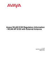 Avaya WLAN AP 8120 Serie Manual Del Usuario