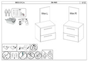 Moebelix BELUGA 38-905 Manual De Instrucciones