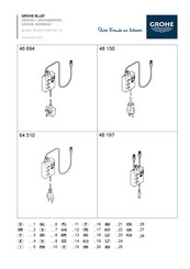 Grohe BLUE 64 510 Manual De Instrucciones