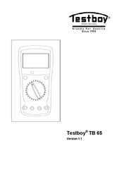 Testboy TB 65 Manual De Instrucciones