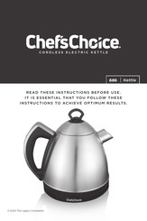 Chef'sChoice 686 Manual De Instrucciones