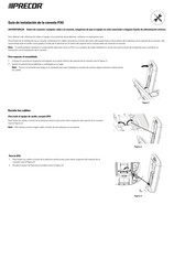 Precor P30 Guia De Instalacion