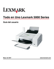 Lexmark 5000 Serie Guia Del Usuario