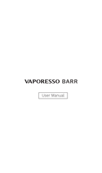 Vaporesso BARR Manual Del Usuario