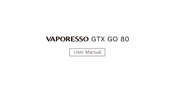 Vaporesso GTX GO 80 Manual Del Usuario