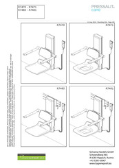 Pressalit Care R7481 Manual De Instrucciones