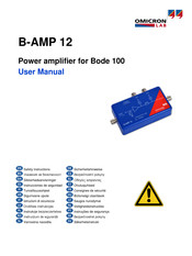 Omicron Lab B-AMP 12 Manual Del Usuario