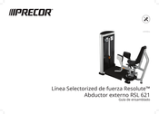 Precor RESOLUTE RSL Serie Manual De Instrucciones