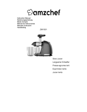 amzchef ZM1501 Manual De Instrucciones