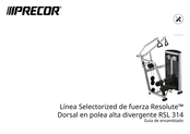 Precor RESOLUTE RSL0314 Manual De Instrucciones