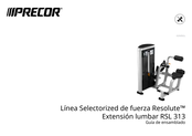 Precor RESOLUTE RSL0313 Manual De Instrucciones