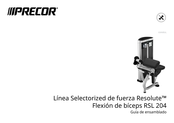 Precor Resolute RSL0204 Manual De Instrucciones