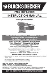 Black and Decker FS540 Manual De Instrucciones