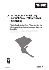 Thule 11000201 Instrucciones