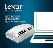 Lexar Multi Card Guia De Inicio Rapido