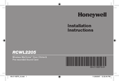 Honeywell RCWL2205 Instrucciones De Instalación