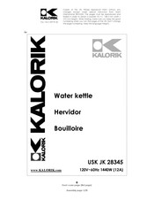 Kalorik USK JK 28345 Manual De Instrucciones