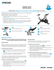 Precor SPINNER SHIFT Guía De Inicio