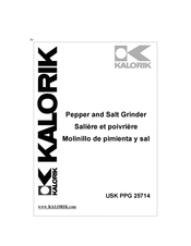 Kalorik USK PPG 25714 Manual De Instrucciones