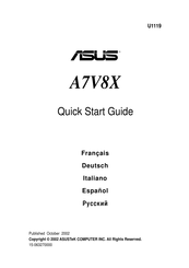 Asus A7V8X Guia De Inicio Rapido