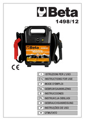 Beta 1498/12 Instrucciones