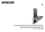 Precor Resolute RSL0324 Manual De Instrucciones