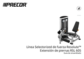 Precor Resolute RSL0605 Manual De Instrucciones