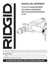 Ridgid R7100 Manual Del Operador