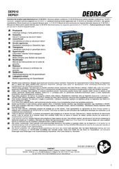 DEDRA DEP021 Manual De Instrucciones