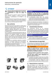 Stober KS Serie Instrucciones De Operación