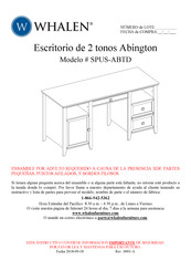 Whalen SPUS-ABTD Manual Del Usuario