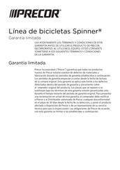 Precor Spinner Serie Manual De Instrucciones