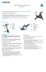 Precor SPINNER CHRONO POWER Guía De Inicio