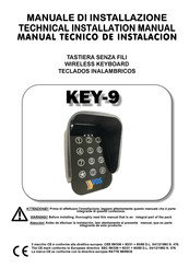 VDS KEY-9 Manual De Instrucciones