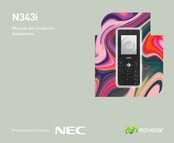 NEC N343i Manual Del Producto