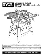 Ryobi BT3100-1 Manual Del Usuario