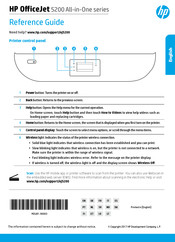 HP OfficeJet 5200 Serie Guía De Referencia