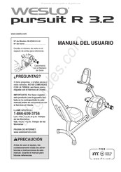 Weslo Pursuit R 3.2 Manual Del Usuario