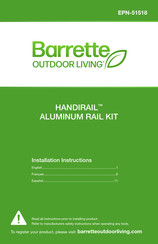 Barrette HANDIRAIL EPN-51518 Instrucciones De Instalación