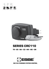 ESBE CRC110 Serie Manual De Instrucciones