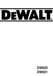 DeWalt DW620 Manual De Instrucciones