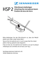 Sennheiser HSP 2 Manual De Instrucciones