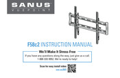 SANUS VuePoint F58c2 Manual De Instrucciones