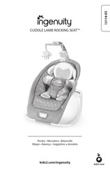 ingenuity CUDDLE LAMB ROCKING SEAT Manual De Instrucciones